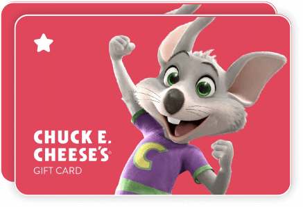 Chuck E Cheese Gift Cards