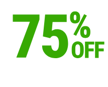75% OFF